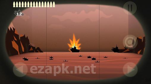 Real sea battle