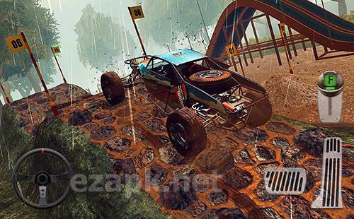 4x4 dirt off-road parking: Forest trials simulator