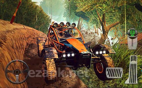 4x4 dirt off-road parking: Forest trials simulator