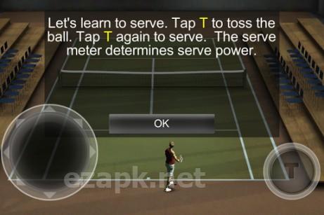 Cross court tennis 2