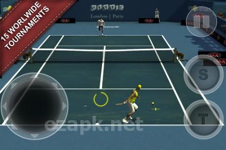 Cross court tennis 2