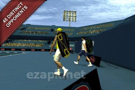 Cross court tennis 2