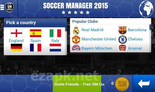 Soccer manager 2015