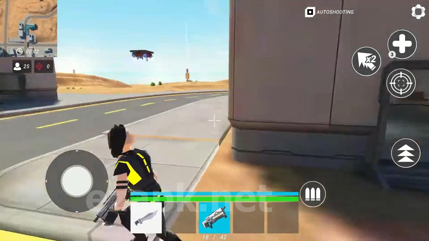 Cyber Fortress: Cyberpunk Battle Royale Frag Squad