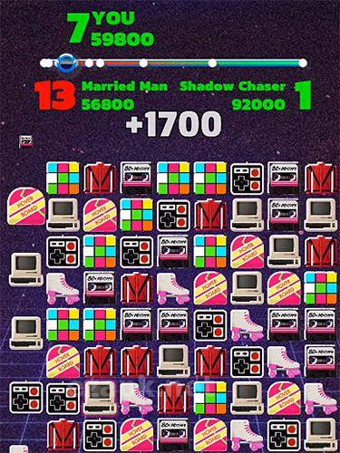 Fight back to the 80's: Match 3 battle royale