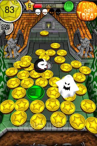 Coin dozer: Halloween