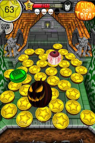 Coin dozer: Halloween