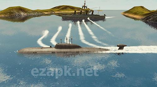 Enemy waters: Submarine and warship battles