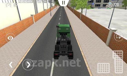 Big truck hero: Truck driver