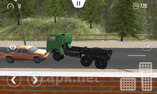 Big truck hero: Truck driver