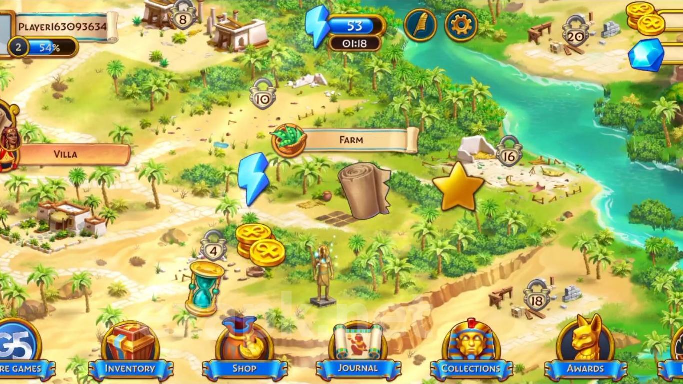 Pyramid of Mahjong: A tile matching city puzzle