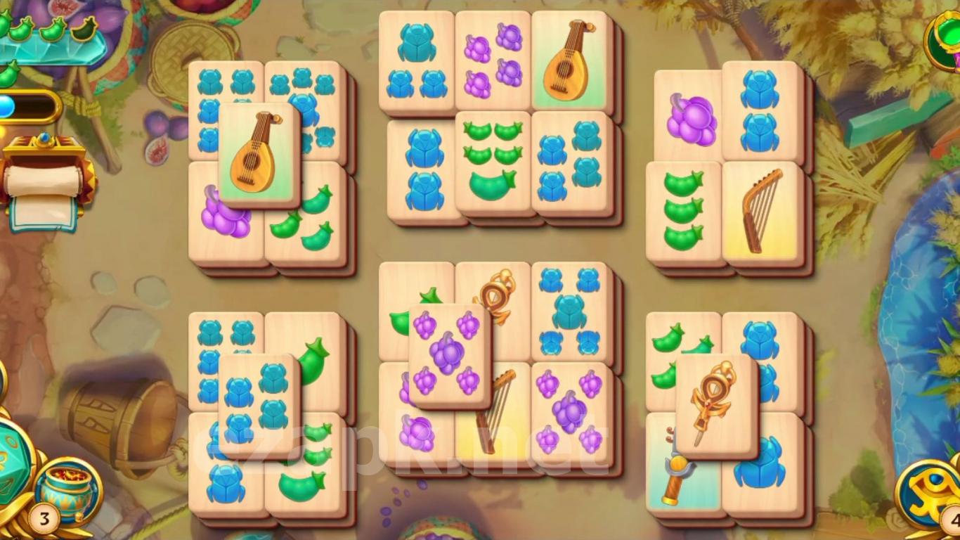 Pyramid of Mahjong: A tile matching city puzzle