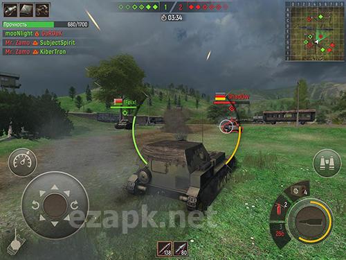 Battle tanks: Legends of world war 2