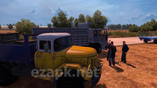 Truck driver simulation: Cargo transport