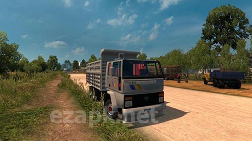 Truck driver simulation: Cargo transport