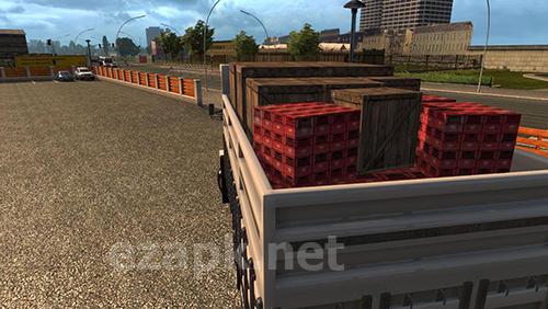Truck driver simulation: Cargo transport