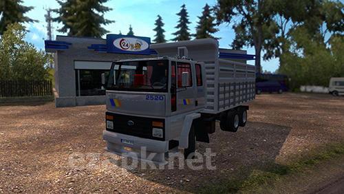 Truck driver simulation: Cargo transport