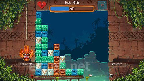 Tap the blocks