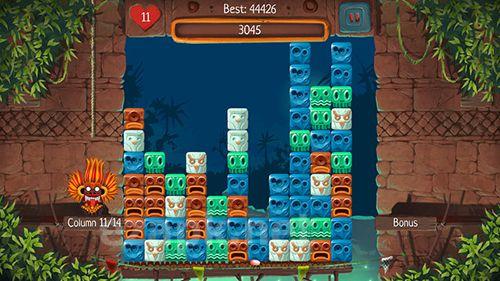 Tap the blocks