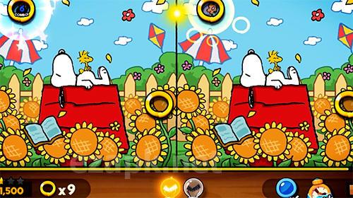 Snoopy spot the difference