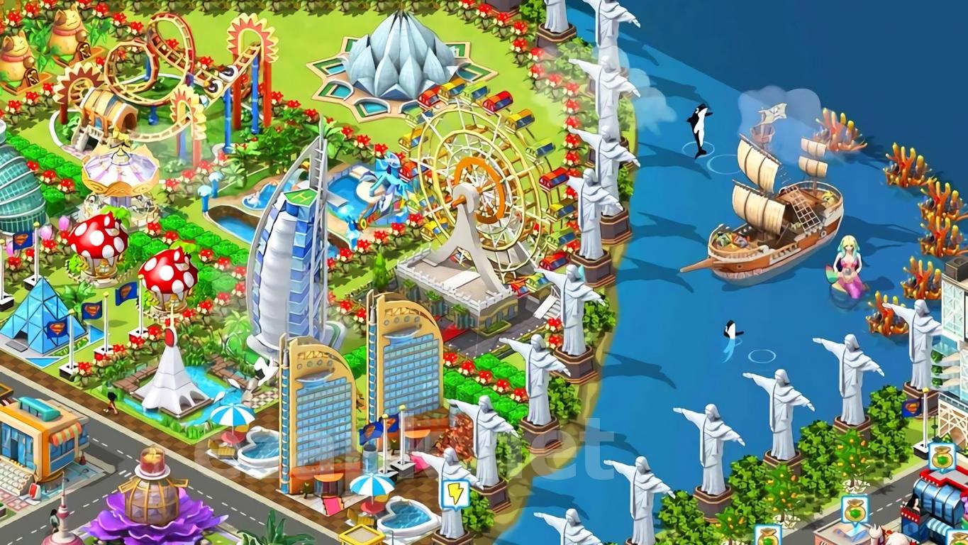 Lily City: Building metropolis