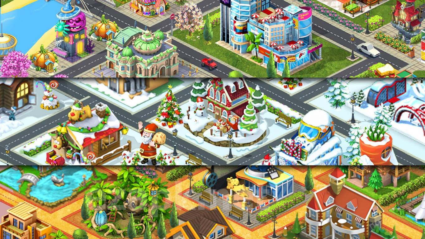 Lily City: Building metropolis