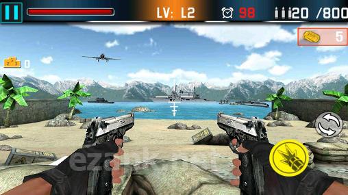 Shoot war: Gun fire defense