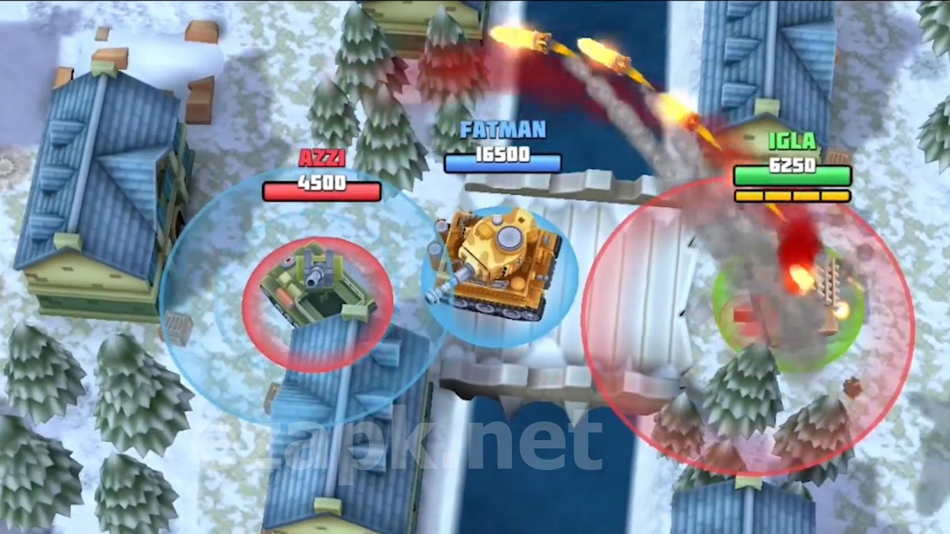 Tanks Brawl : Fun PvP Battles!