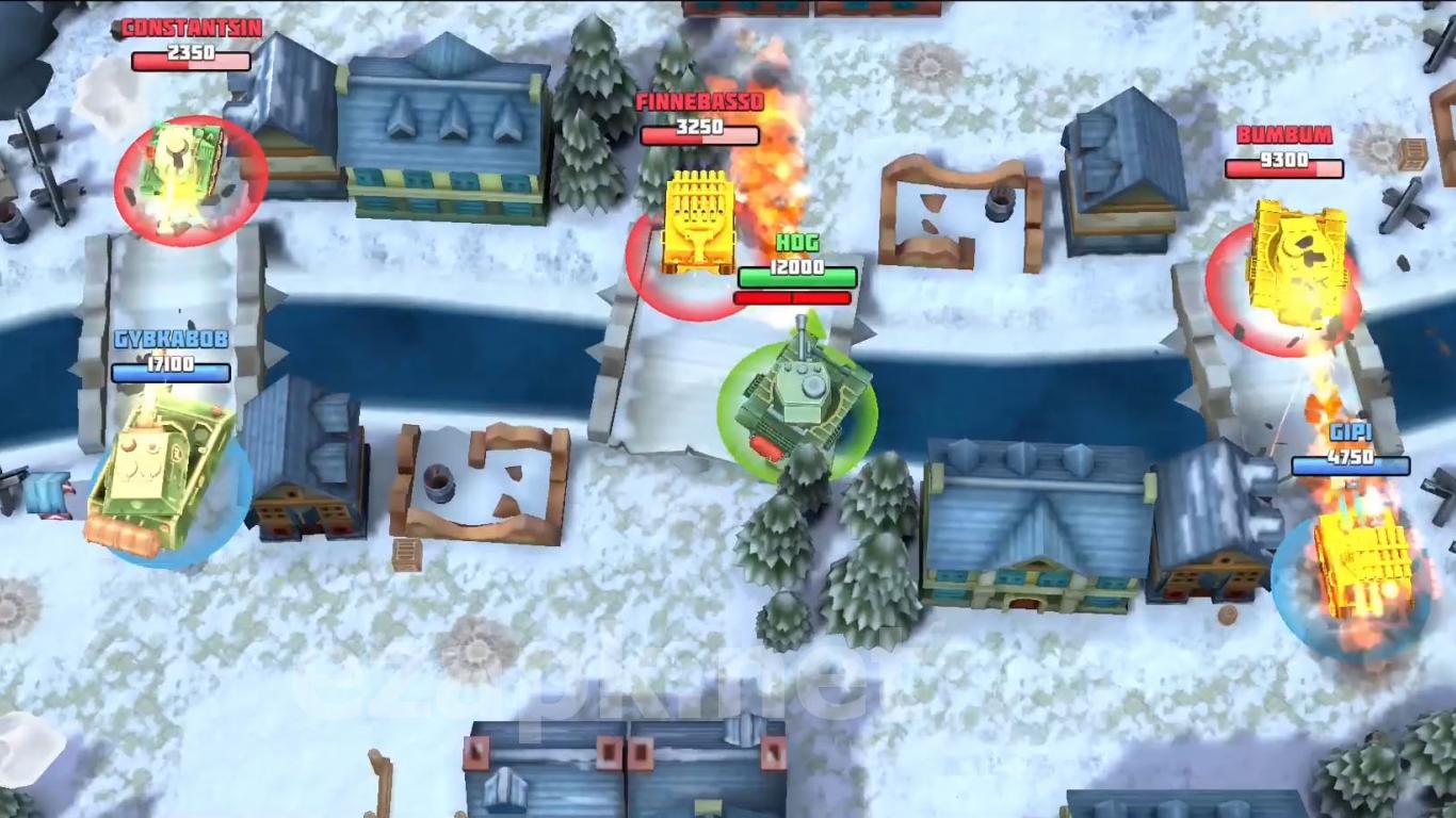 Tanks Brawl : Fun PvP Battles!