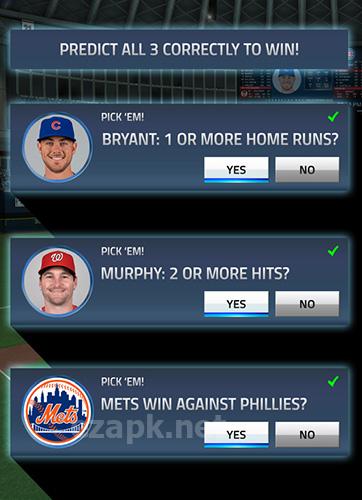 MLB Tap sports: Baseball 2018