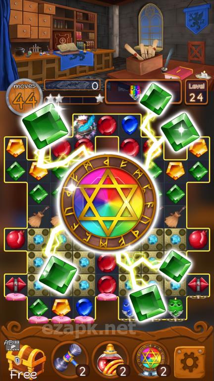Jewels Magic Kingdom: Match-3 puzzle