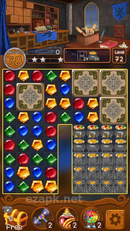 Jewels Magic Kingdom: Match-3 puzzle