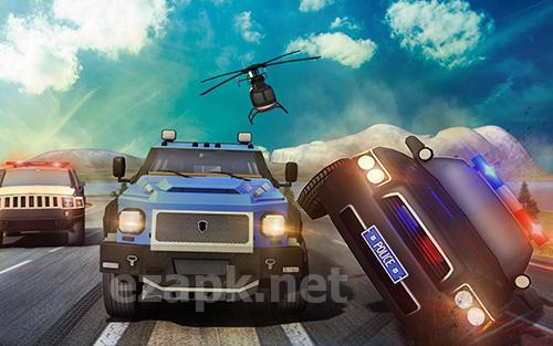 Police car smash 2017