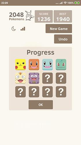 2048 Pokemons
