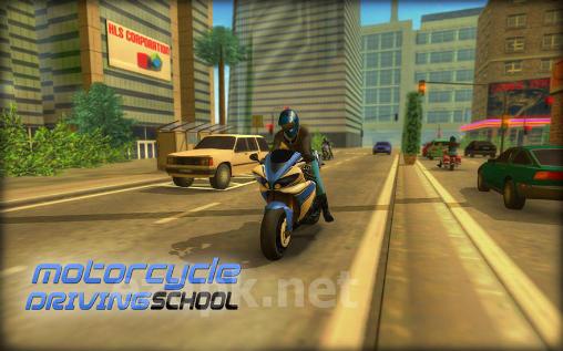 Motorcycle driving school