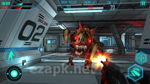 Alien space shooter 3D