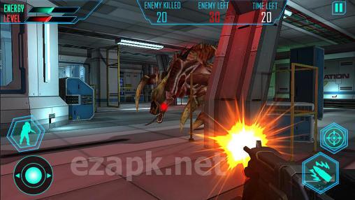 Alien space shooter 3D