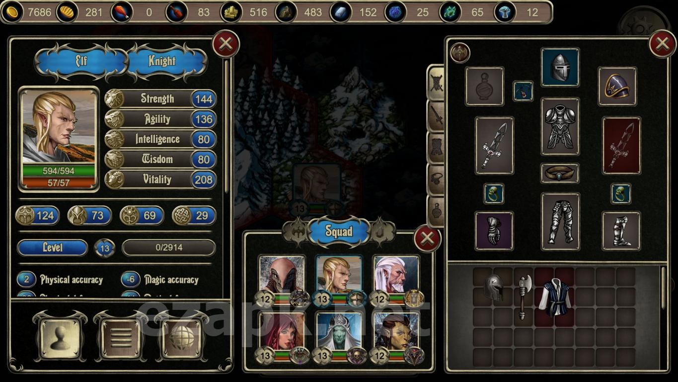 Grim wanderings 2: Strategic turn-based rpg