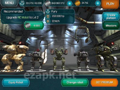 Walking war robots
