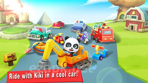 Baby panda's puzzle town: Healthy eating