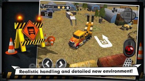 Construction: Trucker parking simulator