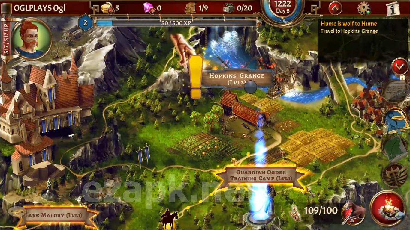 Eterna: Heroes Fall - Deep RPG