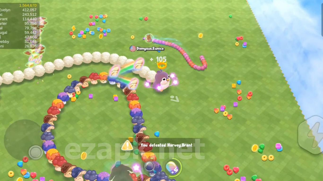 Sweet Crossing: Snake.io