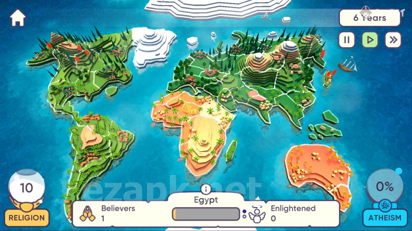 Religion inc. God Simulator & Sandbox World Create