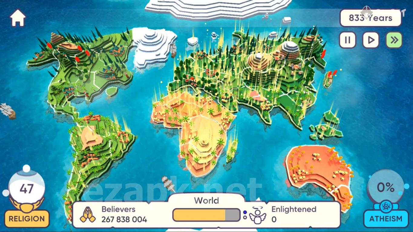 Religion inc. God Simulator & Sandbox World Create