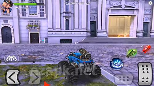 Overload: 3D MOBA car shooting