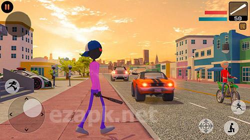 Stickman mafia gangster gang wars