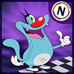 Oggy and the cockroaches go: World of racing