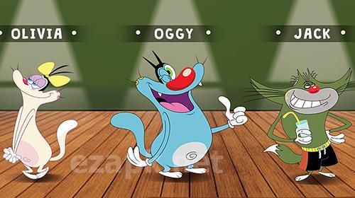 Oggy and the cockroaches go: World of racing