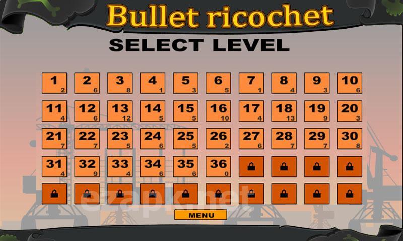 Bullet ricochet